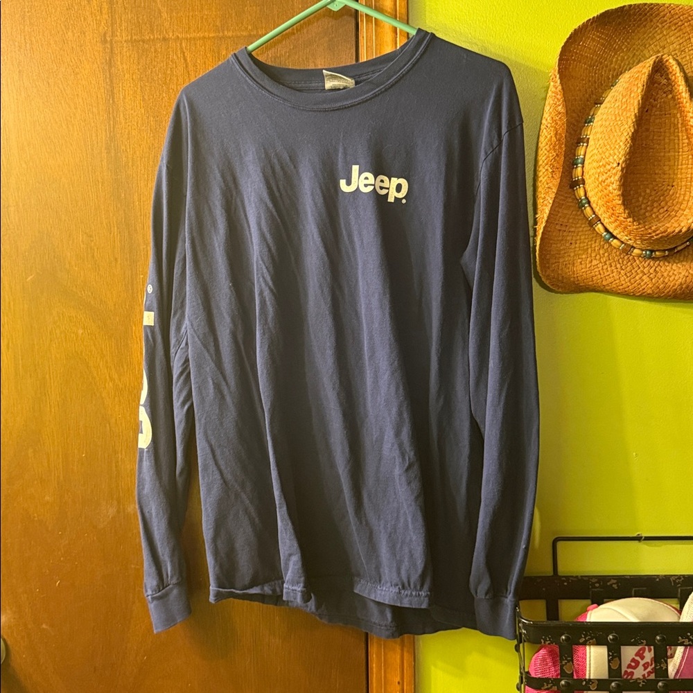 Jeep Dark Blue Long Sleeve Tee